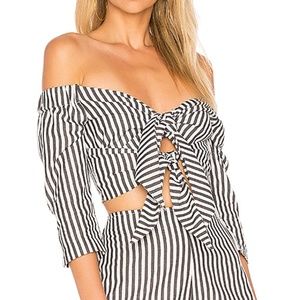 L'Academie Annette Crop Top